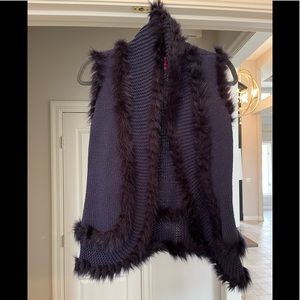 XS true navy trinette vest